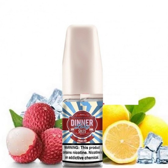 Dinner Lady Lychee Ice 30Ml Salt Likit