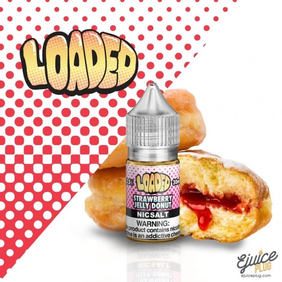 LOADED SALT LİKİT STRAWBERRY JELLY DONUT 30ML